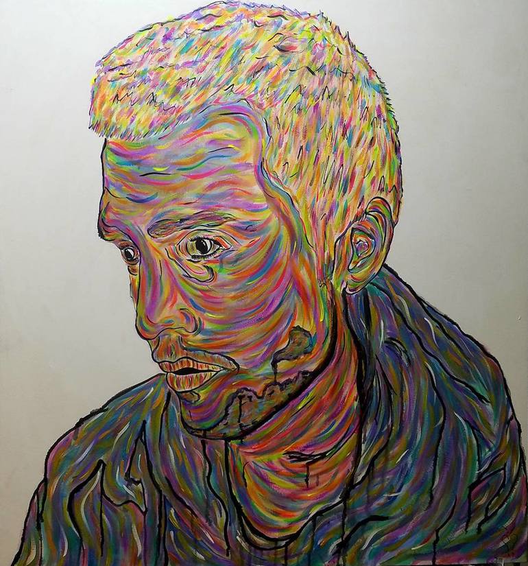 One State R&b Painting R.B. Painting by Tess Le Coil | Saatchi Art