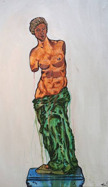 Original Figurative Women Paintings by Tess Le Coil