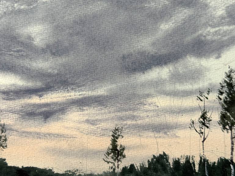 Original Impressionism Landscape Painting by Olga Ibadullayeva