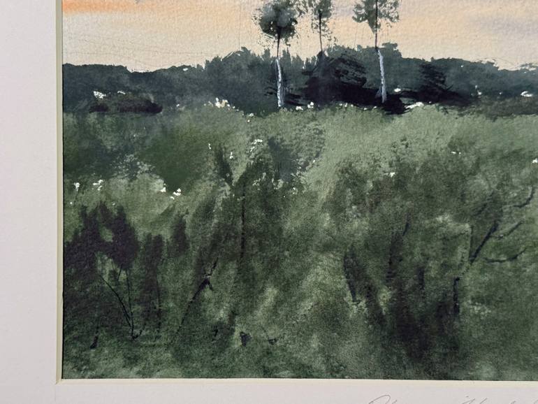 Original Impressionism Landscape Painting by Olga Ibadullayeva
