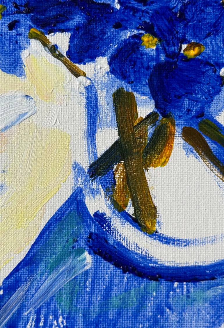 Original Impressionism Still Life Painting by Olga Ibadullayeva