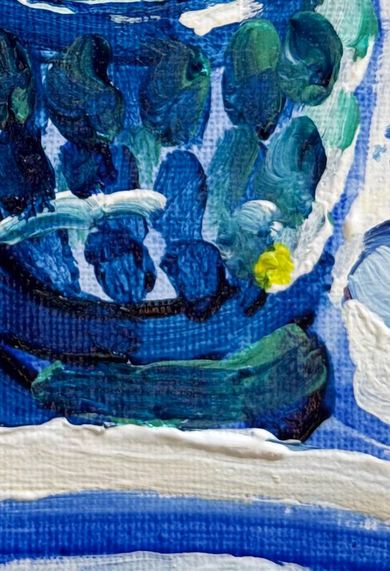 Original Art Deco Still Life Painting by Olga Ibadullayeva