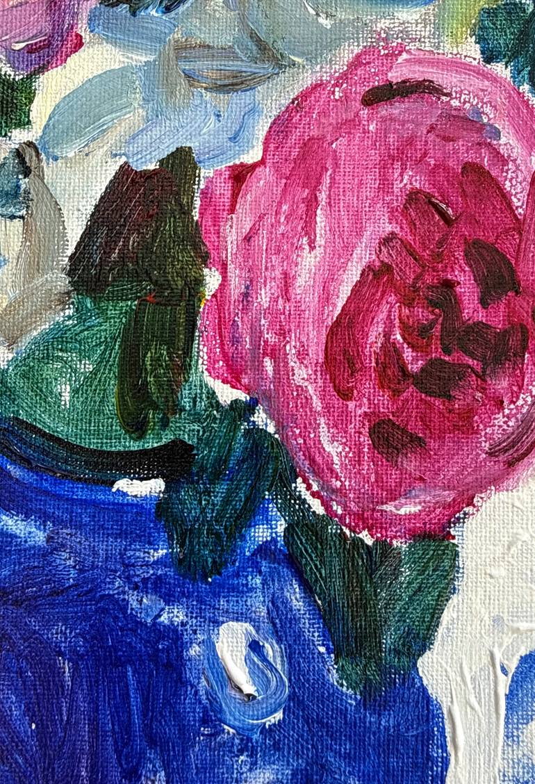 Original Art Deco Still Life Painting by Olga Ibadullayeva