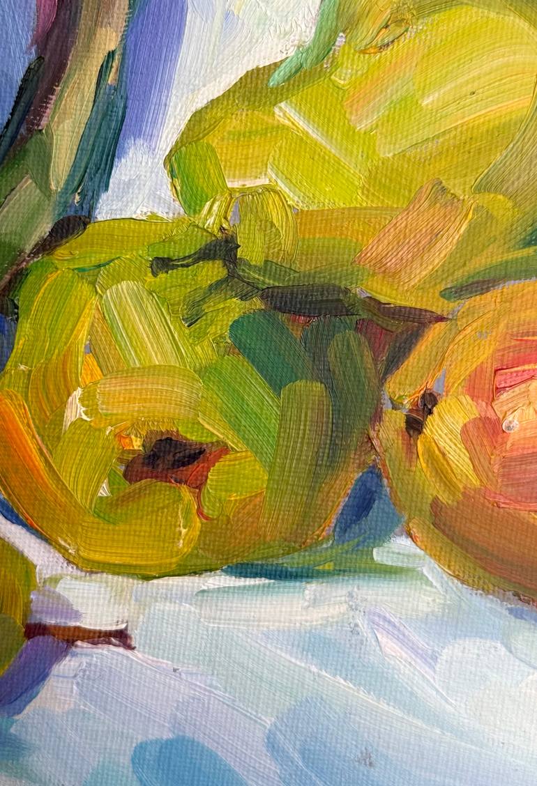Original Expressionism Still Life Painting by Olga Ibadullayeva