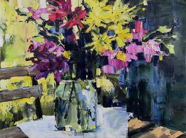 Original Still Life Paintings by Olga Ibadullayeva