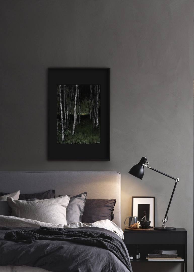 Original Expressionism Nature Painting by Olga Ibadullayeva