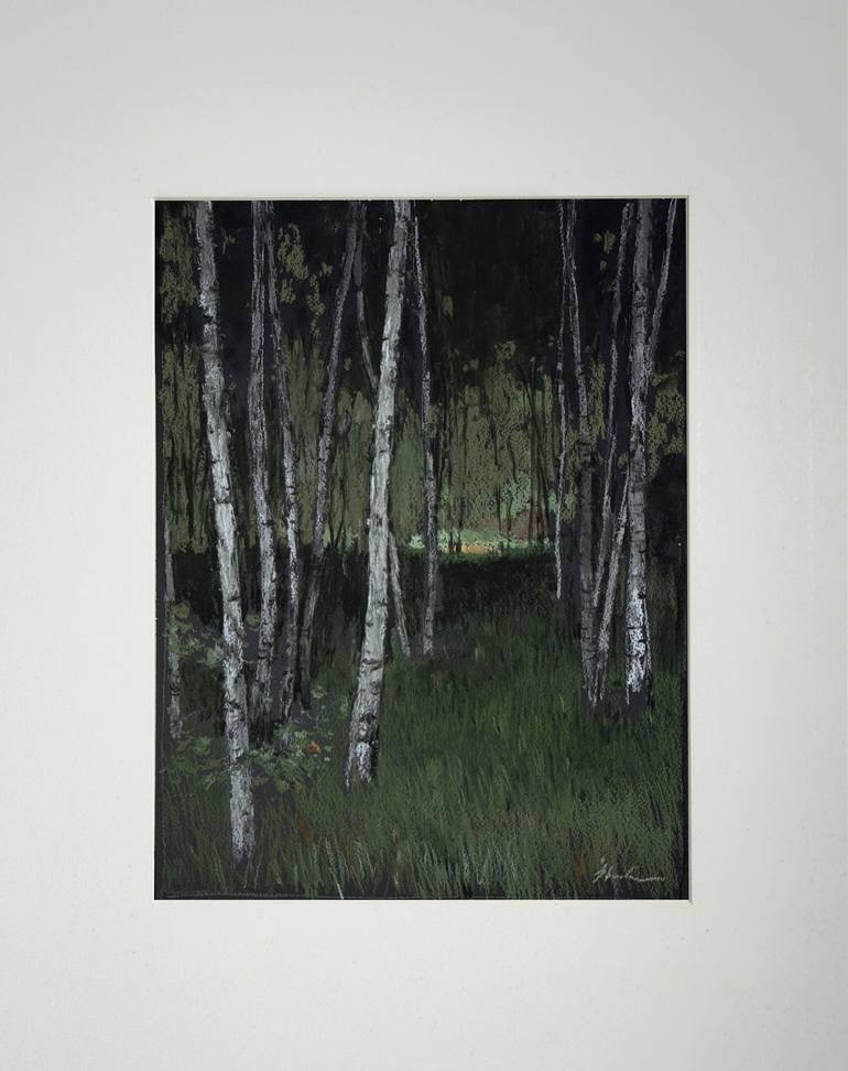 Original Expressionism Nature Painting by Olga Ibadullayeva