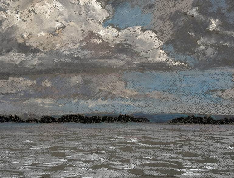 Original Expressionism Landscape Painting by Olga Ibadullayeva