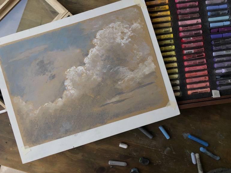 Original Conceptual Nature Painting by Olga Ibadullayeva
