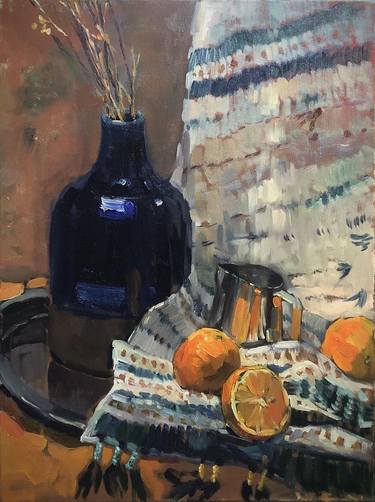 Still Life with Oranges thumb