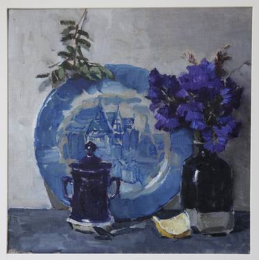 Still Life with a Blue plate thumb