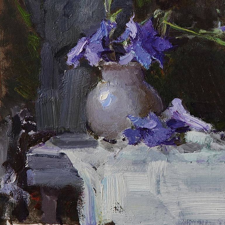 Original Expressionism Still Life Painting by Olga Ibadullayeva