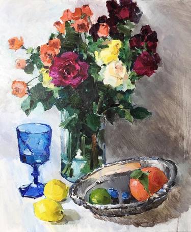 Print of Fine Art Still Life Paintings by Olga Ibadullayeva