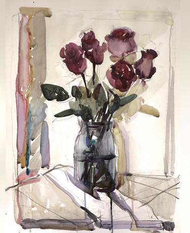 Print of Figurative Still Life Paintings by Olga Ibadullayeva