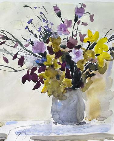 Print of Still Life Paintings by Olga Ibadullayeva