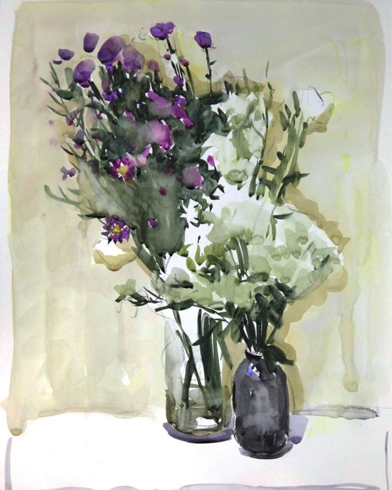 Original Figurative Still Life Painting by Olga Ibadullayeva