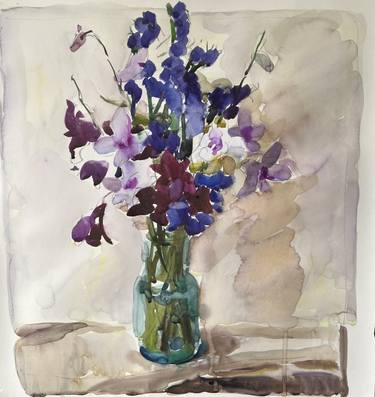 Print of Impressionism Still Life Paintings by Olga Ibadullayeva