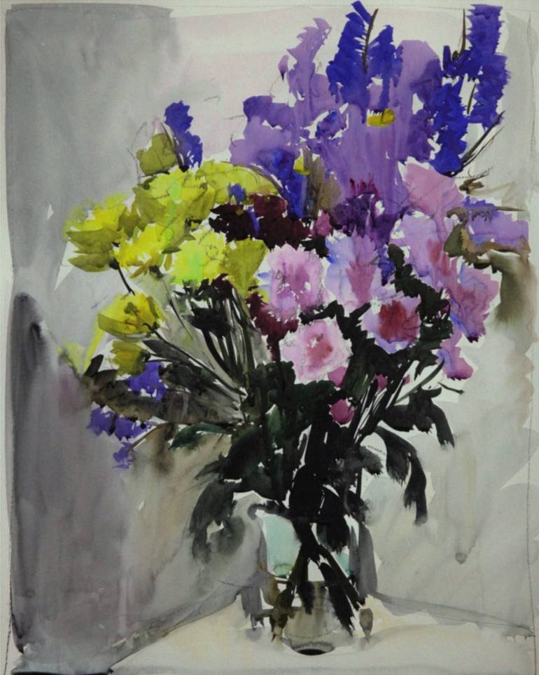 Original Figurative Still Life Painting by Olga Ibadullayeva