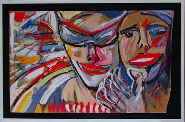 Print of Expressionism Yacht Paintings by Tamara Miodragovic