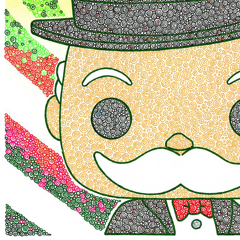 Original Illustration Pop Culture/Celebrity Drawing by Pierre Bernard Jr