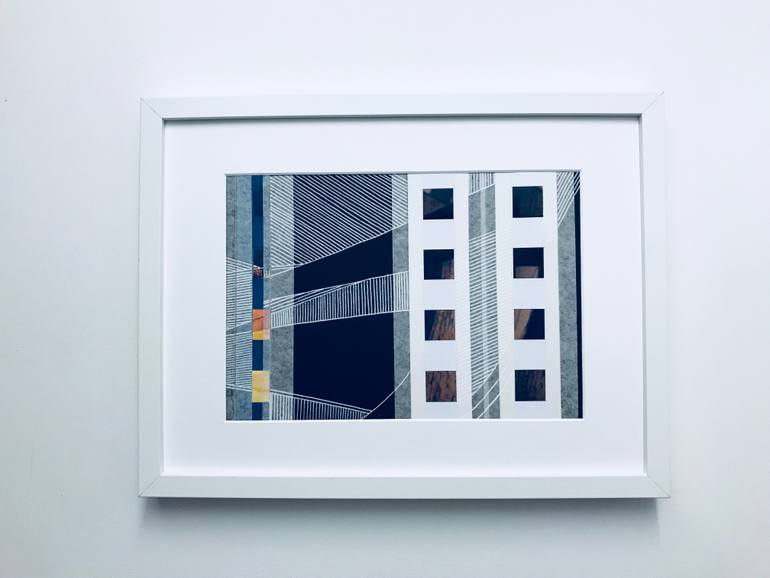 Original Illustration Abstract Collage by Kelly Marie Smith