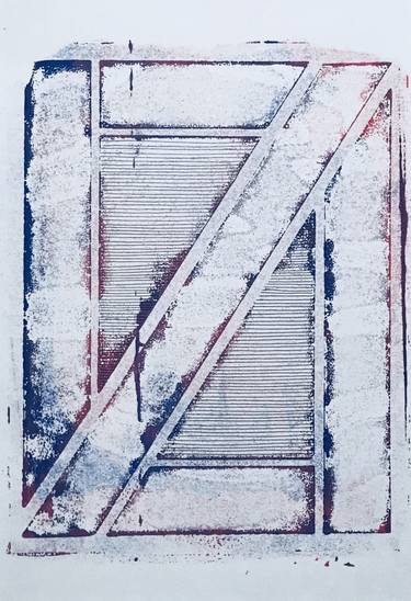 Original Fine Art Abstract Printmaking by Kelly Marie Smith