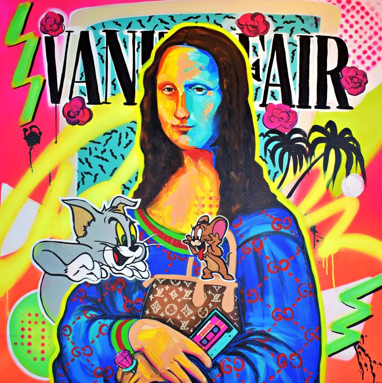 Original Pop Art Culture Paintings by Cross Magri