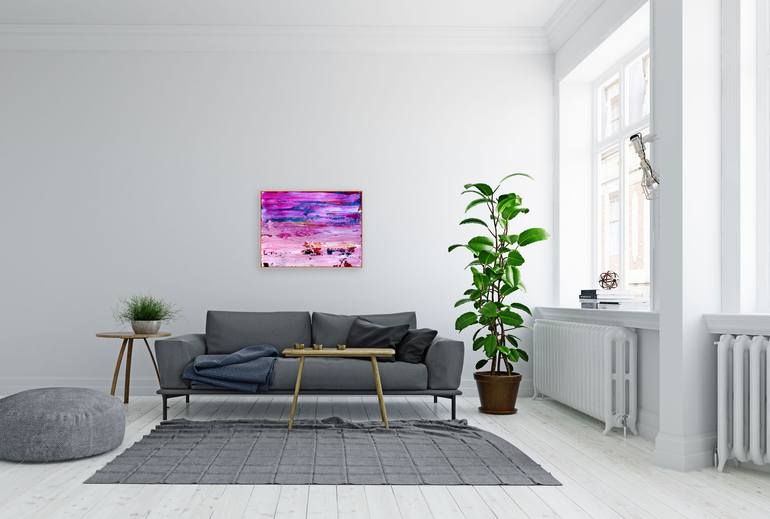 Original Abstract Expressionism Abstract Painting by James Douglas Cooper
