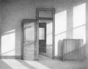 Print of Fine Art Interiors Drawings by Kerry Simmons