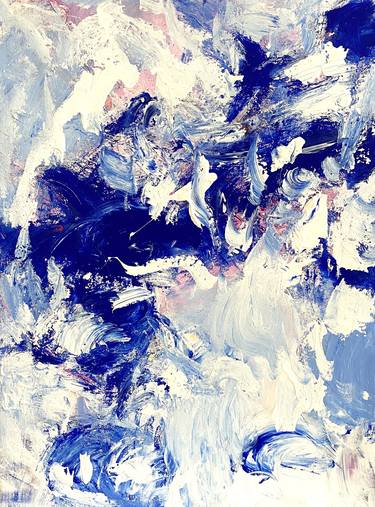 Original Expressionism Abstract Paintings by SU OK JOO