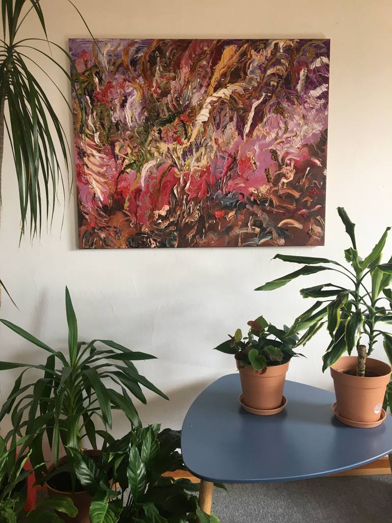 Original Abstract Painting by Lara Isaeva