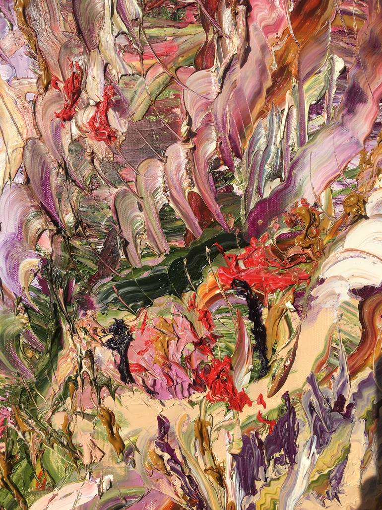 Original Abstract Painting by Lara Isaeva