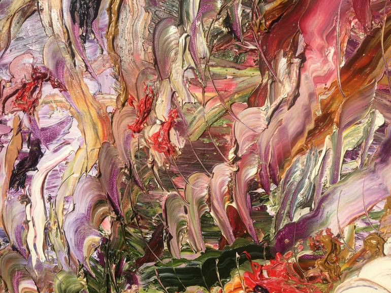 Original Abstract Painting by Lara Isaeva