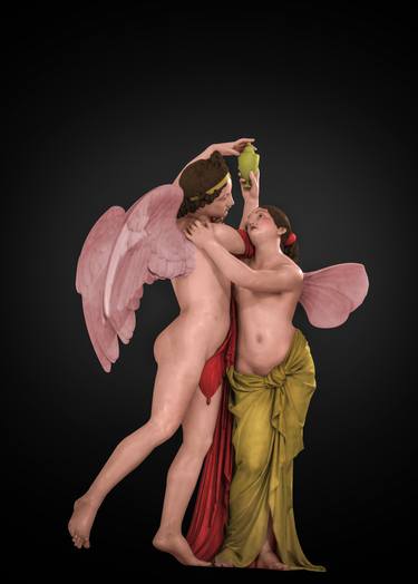 Amore e Psiche - Benzoni Giovanni Maria, 1845 thumb