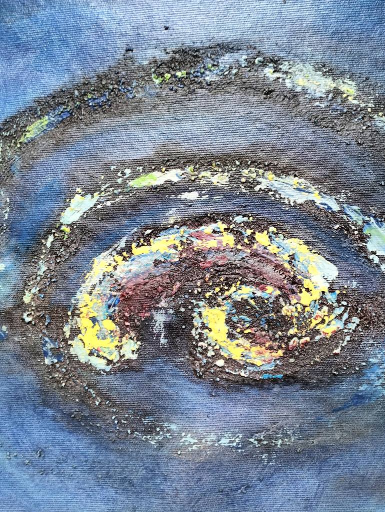 Original Abstract Expressionism Home Painting by Lena Kolambet