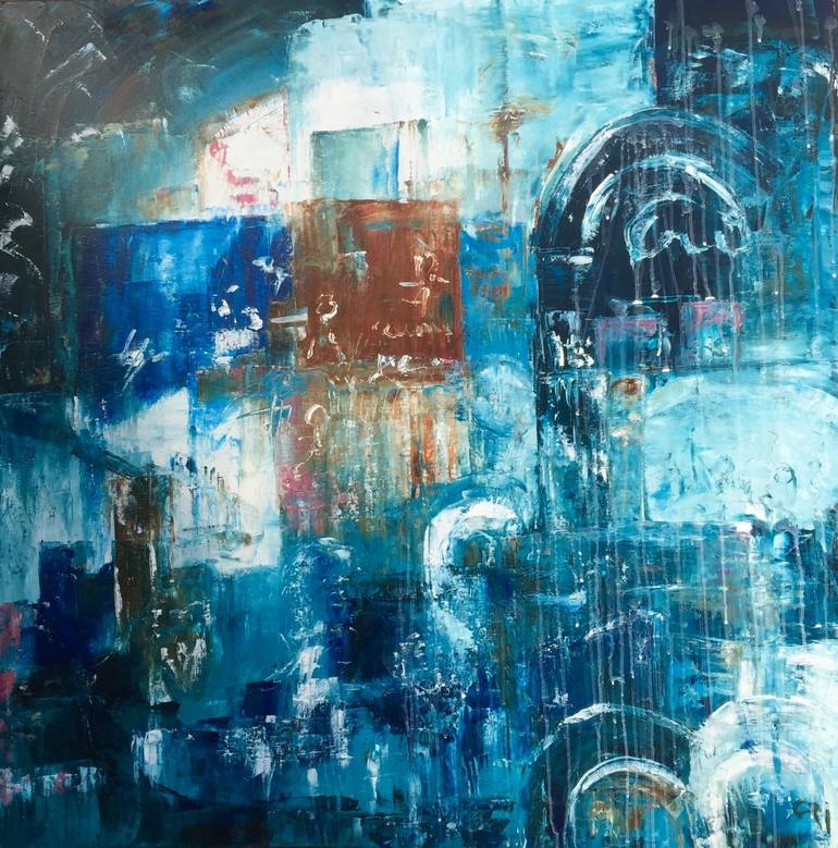 PROFONDEUR Painting by CHRISTIANE BROUSSARD | Saatchi Art