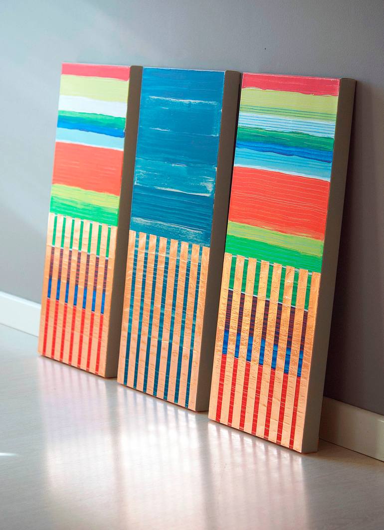 Original Conceptual Abstract Painting by Amelia Corvino