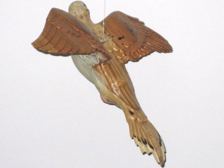 Original Figurative Airplane Sculpture by Elizabeth Parker