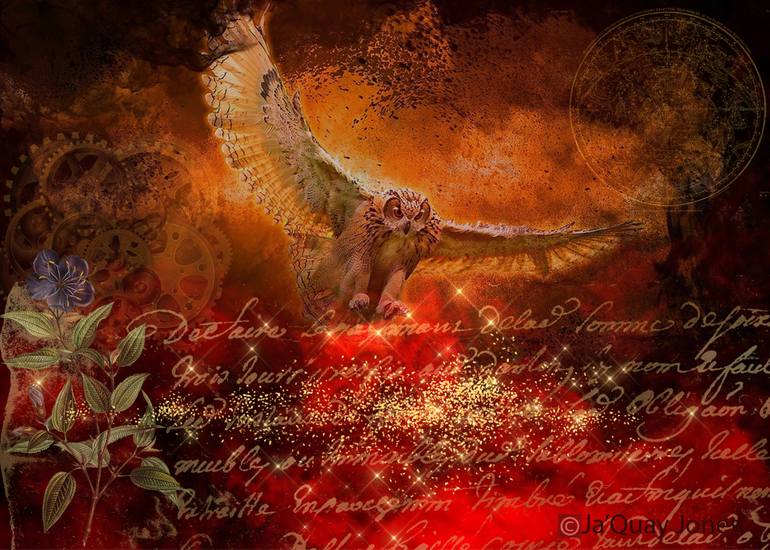 Original Conceptual Fantasy Collage by Ja'Quay Jones