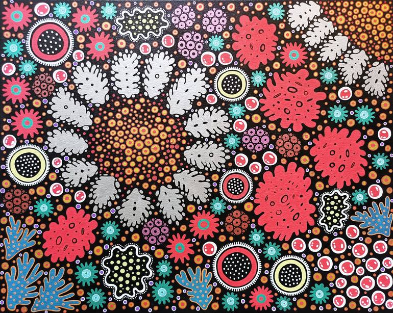Print of Folk Floral Paintings by Veronika Demenko