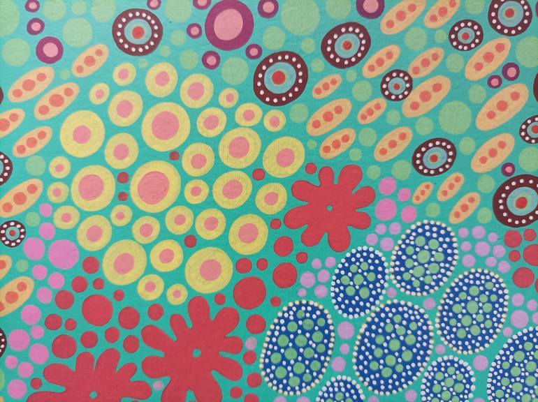 Original Fauvism Floral Painting by Veronika Demenko