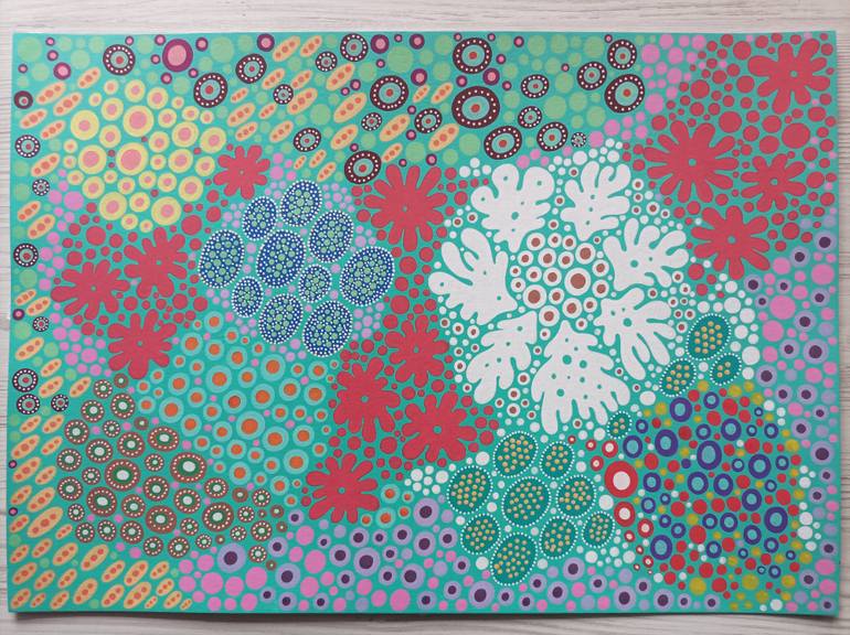 Original Fauvism Floral Painting by Veronika Demenko