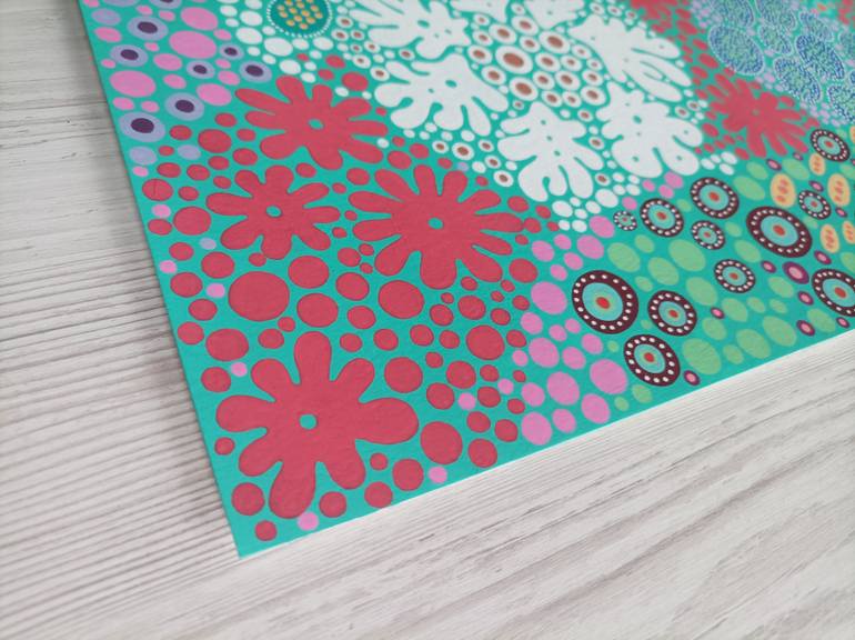 Original Fauvism Floral Painting by Veronika Demenko