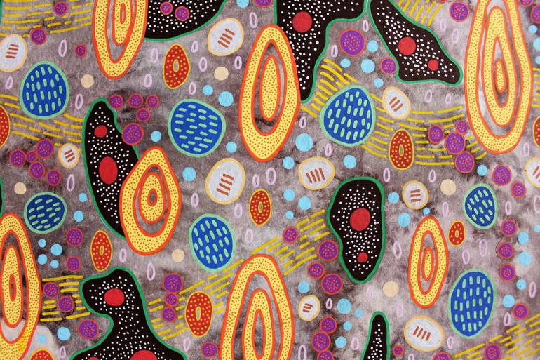 Original Abstract Geometric Painting by Veronika Demenko