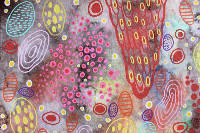 Original Abstract Geometric Painting by Veronika Demenko