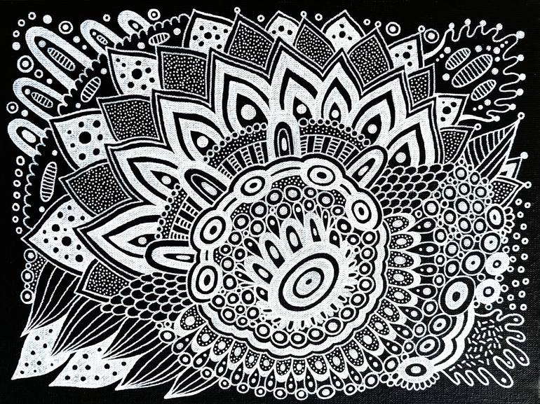 Print of Expressionism Floral Paintings by Veronika Demenko