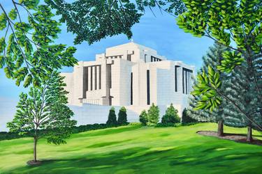 Original Architecture Paintings by Brian Sloan