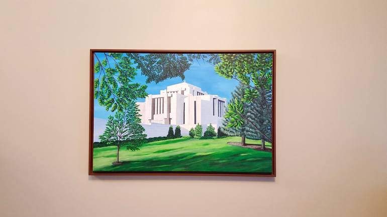 Original Architecture Painting by Brian Sloan
