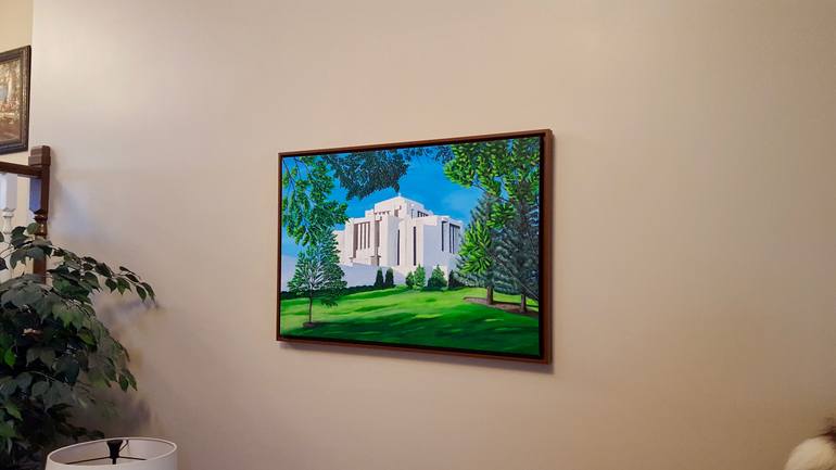 Original Impressionism Architecture Painting by Brian Sloan