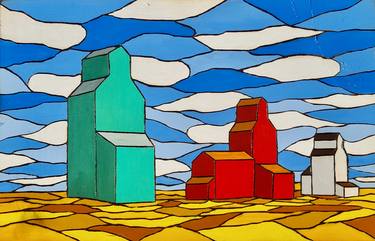 Original Impressionism Architecture Paintings by Brian Sloan